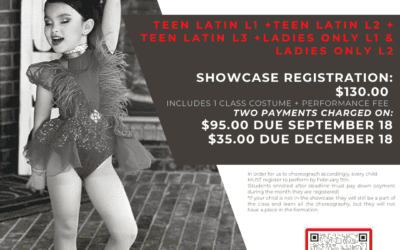 REGISTER FOR SHOWCASE! teens+ladies only