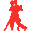 couple dancing icon